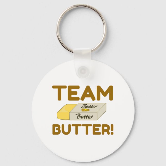 TEAM BUTTER SCHLÜSSELANHÄNGER (Vorderseite)
