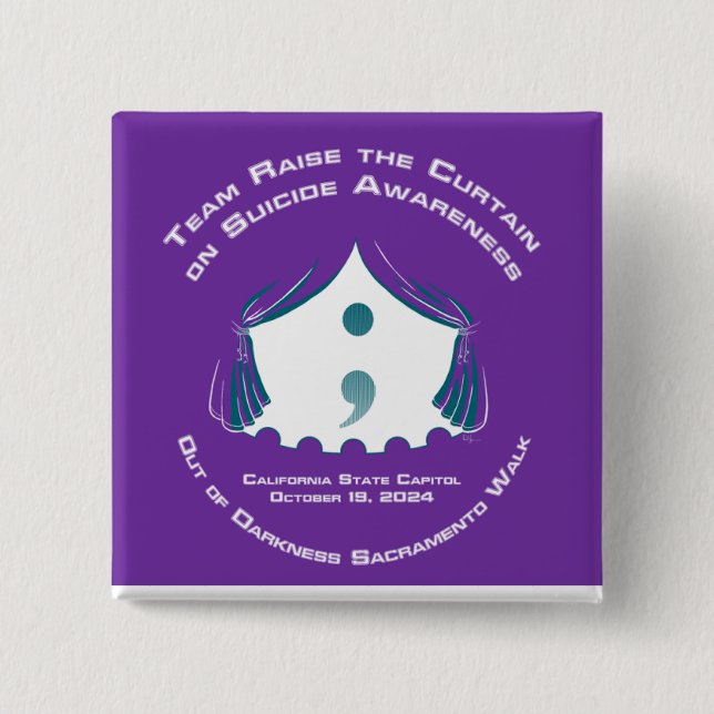 Team Button-Platz Button (Vorderseite)