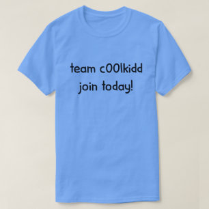 Team C00lkidd Beitreten Sie heute Lustiges Gamer-Z T-Shirt