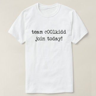Team C00lkidd schließt sich heute Funny Ästhetisch T-Shirt