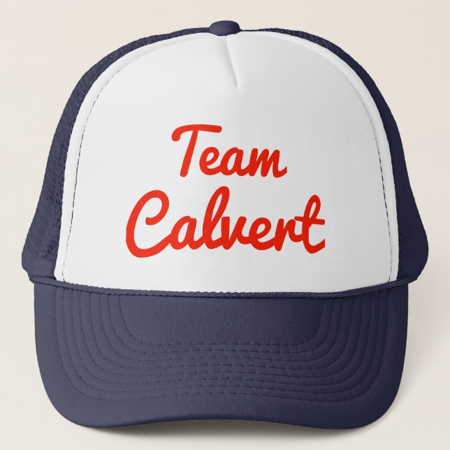 Team Calvert Truckerkappe (Vorderseite)