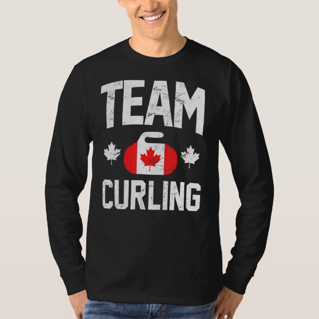 Team Canada Curling T-Shirt (Vorderseite)