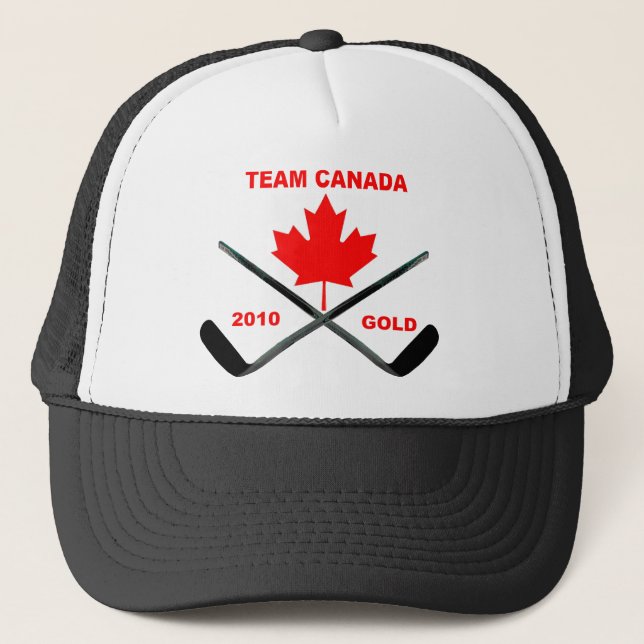 TEAM CANADA-GOLD-HAT TRUCKERKAPPE (Vorderseite)