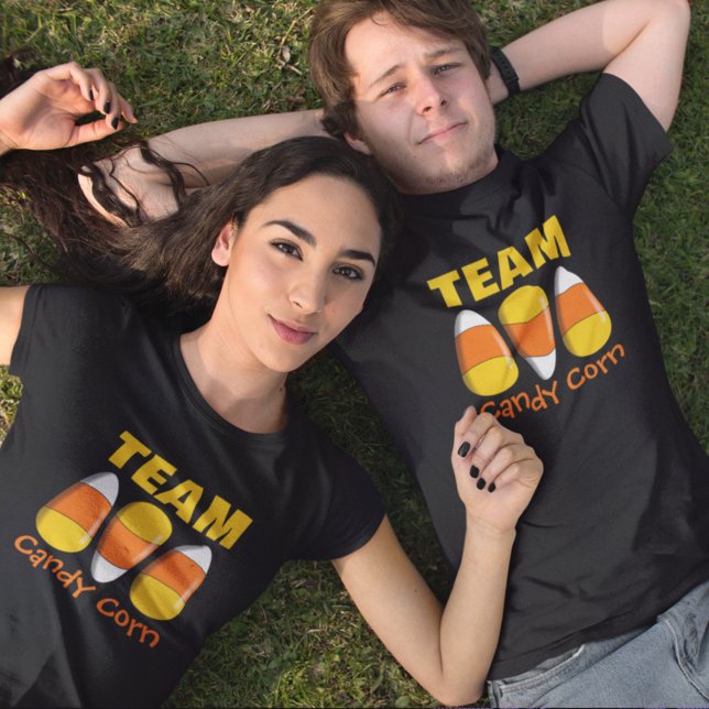 Team Candy Corn Halloween T-Shirt (Von Creator hochgeladen)