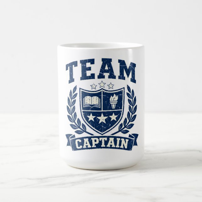 Team Captain – Leadership Sports Pride Kaffeetasse (Mittel)