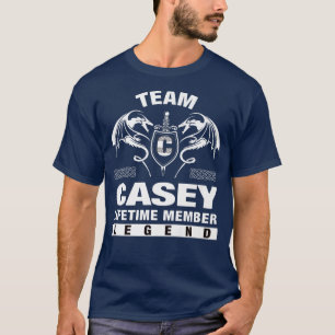 Team CASEY Lifetime Member Geschenke T-Shirt