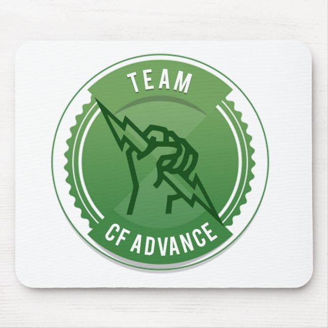 Team CF Fortschritts-Mausunterlage Mousepad (Vorne)