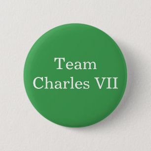Team Charles VII Heiliger römischer Kaiser Button