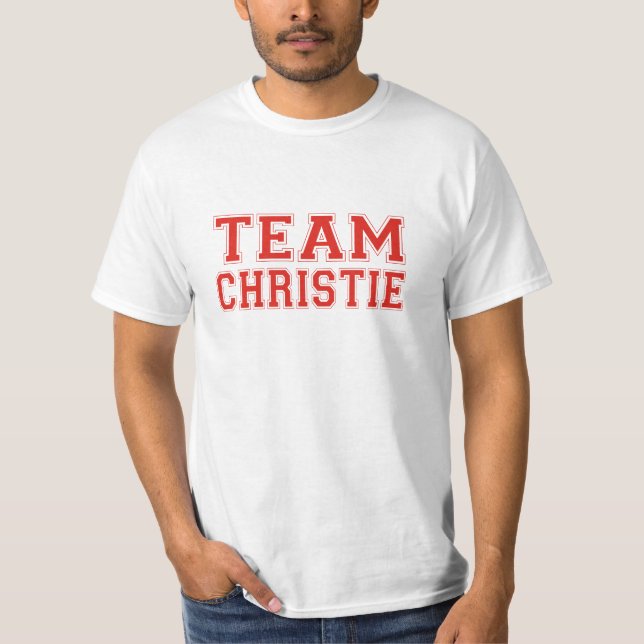 TEAM CHRISTIE T-Shirt (Vorderseite)