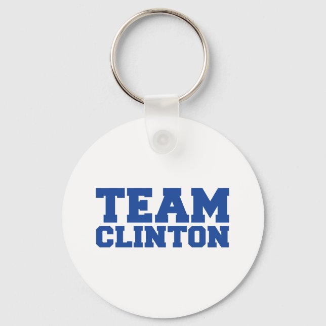 TEAM CLINTON.png Schlüsselanhänger (Vorderseite)