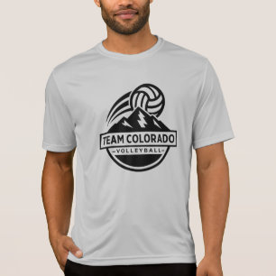 Team Colorado Volleyball - 100% Poly/Moister Wick T-Shirt