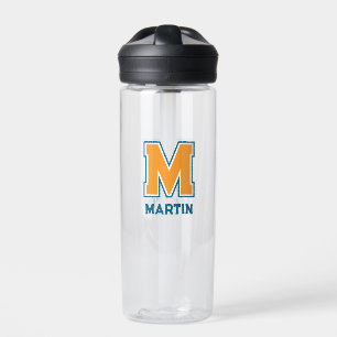 Team Colors Monogram Varsity Trinkflasche
