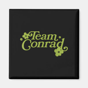 Team Conrad Florales Grafik für Männer Frauen Lust Magnet