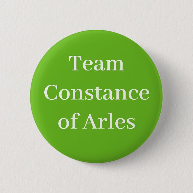 Team Constance of Arles, Queen of France Button (Vorderseite)