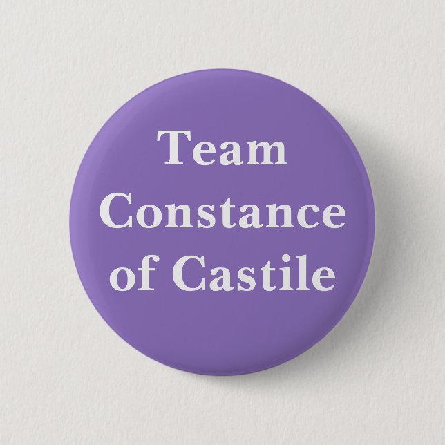 Team Constance of Castile Button (Vorderseite)