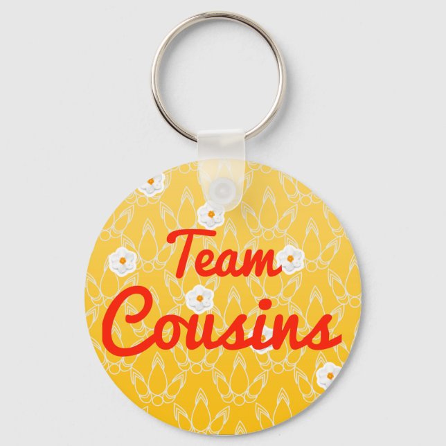 Team-Cousin Schlüsselanhänger (Vorderseite)