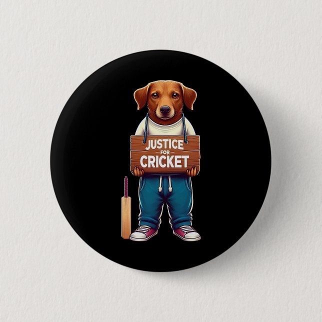 Team Cricket  Button (Vorderseite)