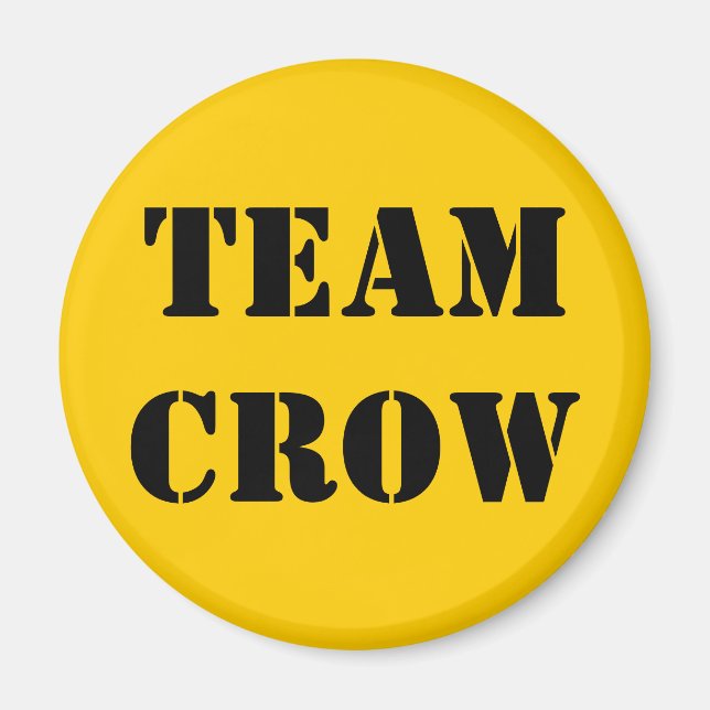 TEAM CROW MAGNET (Vorne)