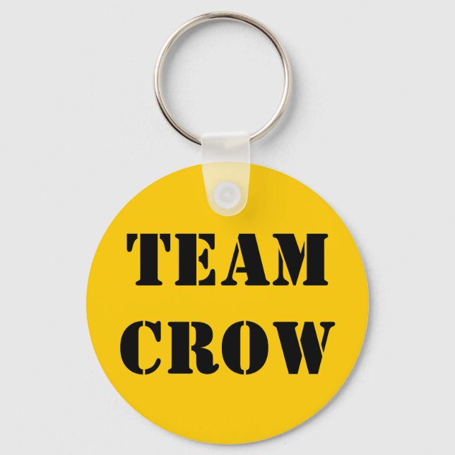 TEAM CROW SCHLÜSSELANHÄNGER (Vorderseite)