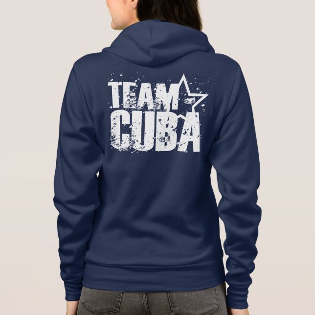 Team Cuba Dames Pullover - LIBRE Label (Dos)
