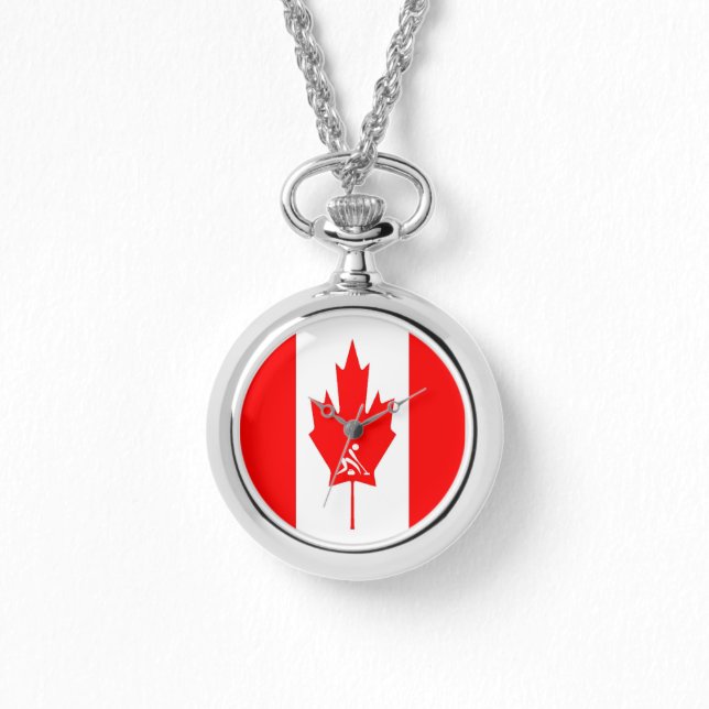 Team Curling Kanada Armbanduhr (Vorderseite)