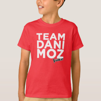 Team Dani Moz das T-Shirt Kindes - Rot