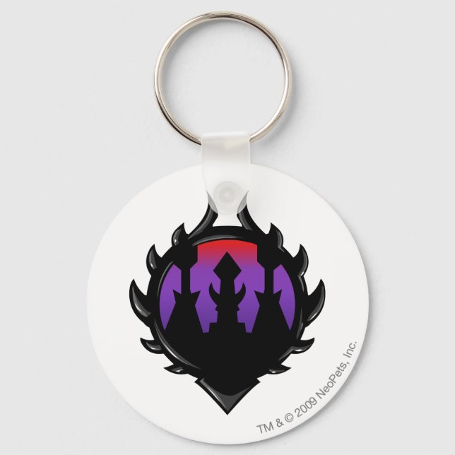 Team Darigan Citadel Logo Schlüsselanhänger (Vorderseite)