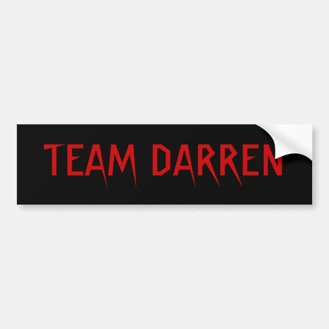 TEAM DARREN AUTOAUFKLEBER (Vorne)