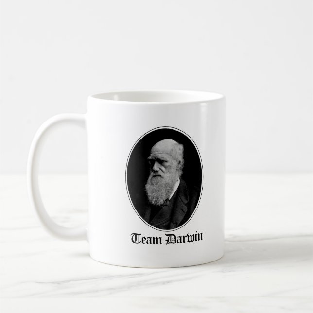 Team Darwin - Team-Evolution - - Pro-Wissenschaft Kaffeetasse (Links)