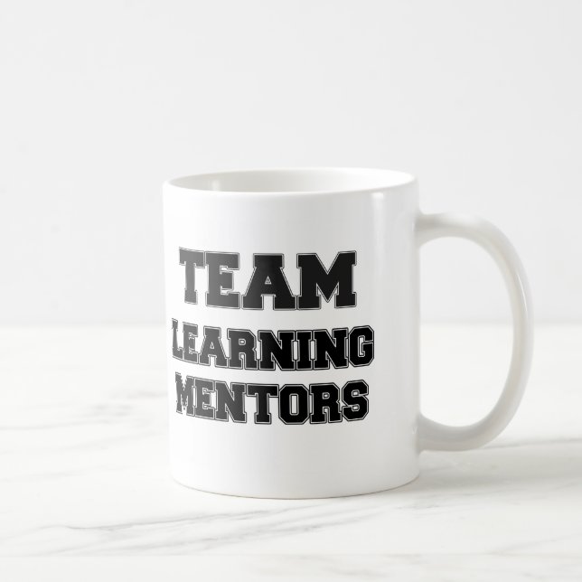 Team, das Mentoren lernt Kaffeetasse (Rechts)