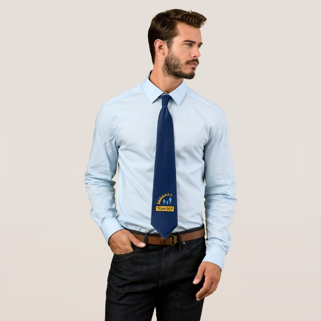 TEAM DCF Logo Neck Tie Krawatte (Beispiel)