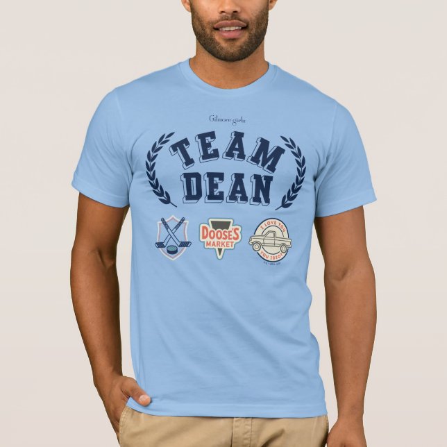 Team Dean Gilmore Girls Design T-Shirt (Vorderseite)