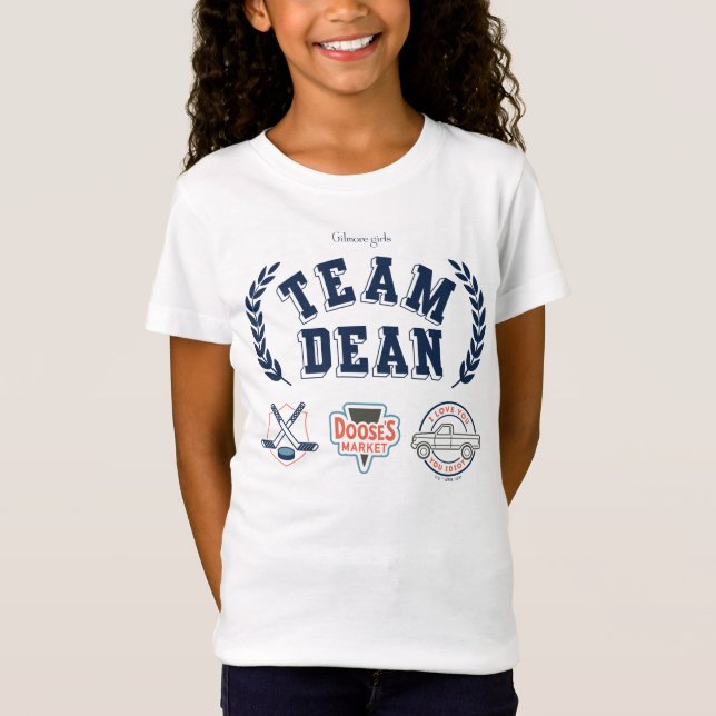 Team Dean Gilmore Girls Design T-Shirt (Vorderseite)