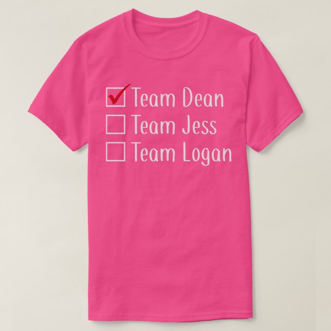 Team Dean  T-Shirt (Design vorne)