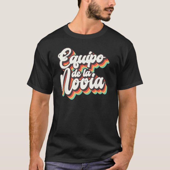 Team der Braut Team Bride Junggesellinnenabschied  T-Shirt (Vorderseite)