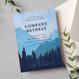 Team des Unternehmens Retreat mit Bergen Einladung