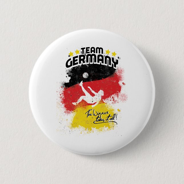 Team Deutschland Button (Vorderseite)