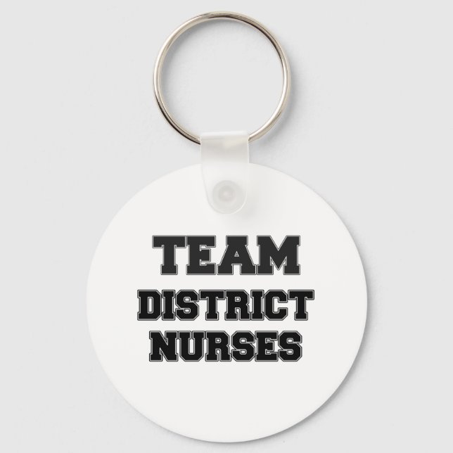 Team District Nurses Schlüsselanhänger (Vorderseite)