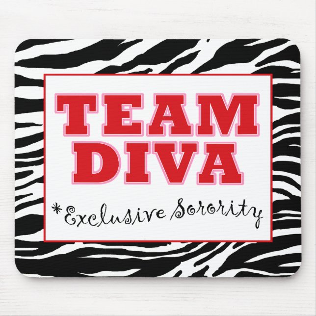 "Team Diva" Mousepad (Vorne)
