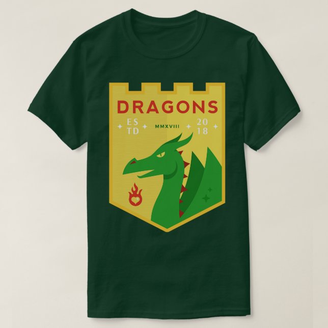 Team Dragon T-Shirt (Design vorne)