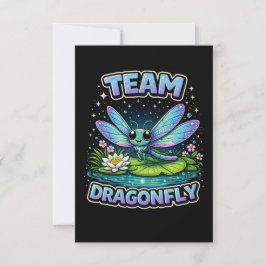 Team Dragonfly Dankeskarte