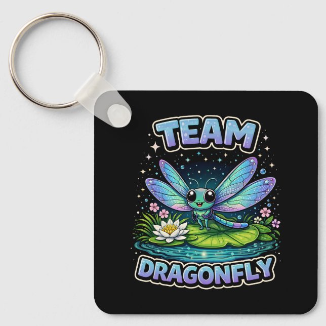 Team Dragonfly Schlüsselanhänger (Vorderseite)