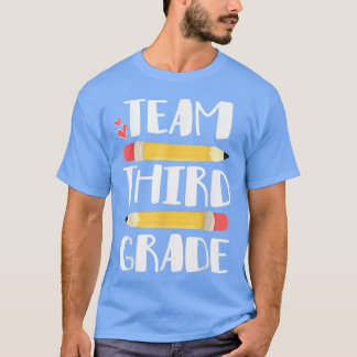 Team Dritter Grad Funny 3. Zurück zur Schule Lehre T-Shirt