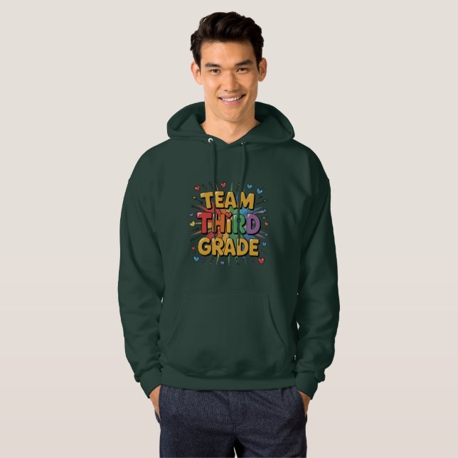 Team Dritter Grad Hoodie (Vorne ganz)