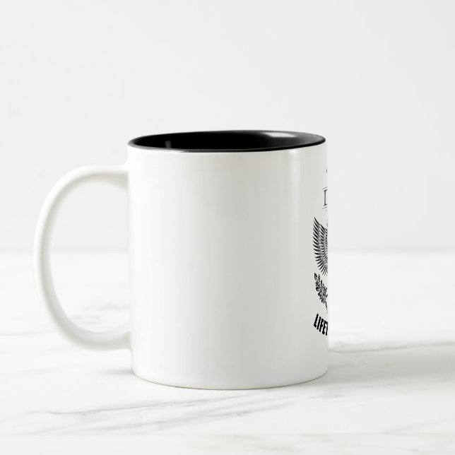 Team Dyson Lifetime Zweifarbige Tasse (Links)