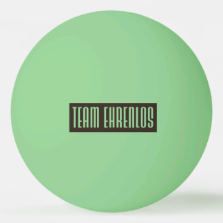 Team Ehrenlos Glow in the Dark Tischtennisball