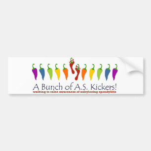 Team ein Bündel von A.S. Kickers! Autoaufkleber