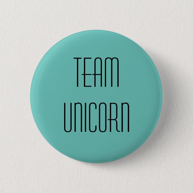 Team-Einhorn - Knopf Button (Vorderseite)