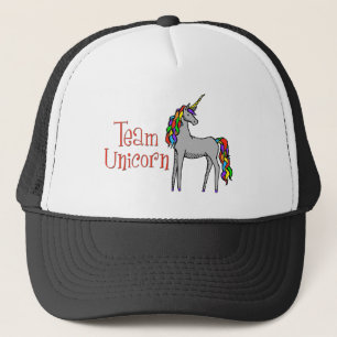 Team-Einhorn-Regenbogen Truckerkappe