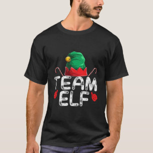 Team Elf Weihnachtsquad Familie Matching Pajamas B T-Shirt